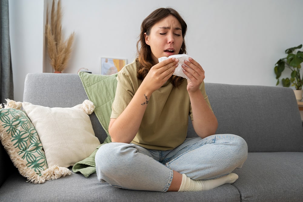 BankhoesDiscounter Bankhoes Tegen Stof Allergie