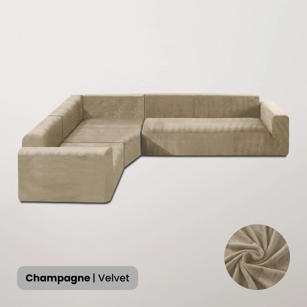 Hoekbankhoes (3-delig)