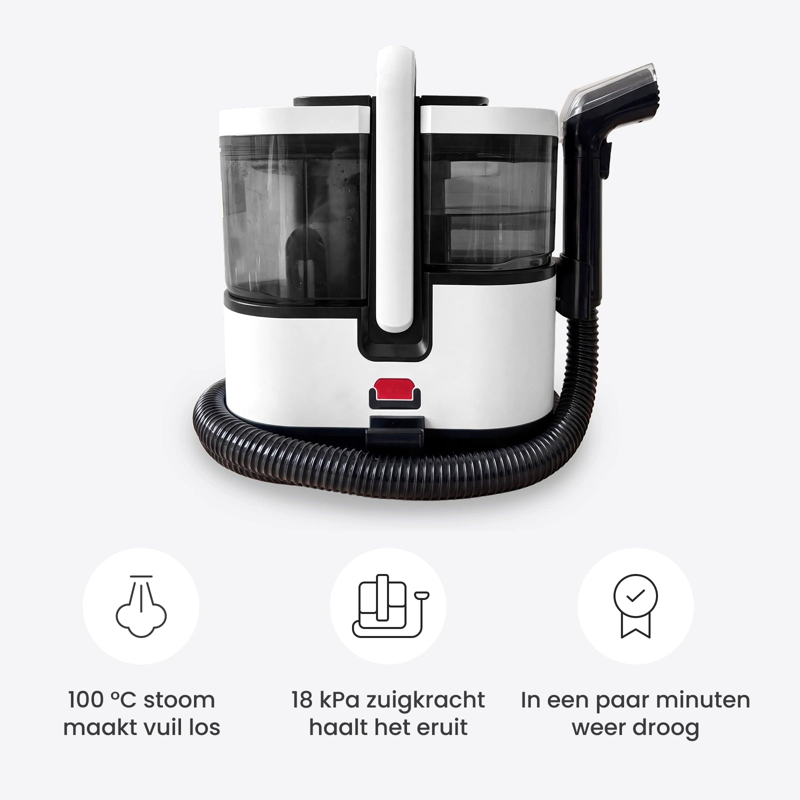 LuxeSteam Pro stoomreiniger