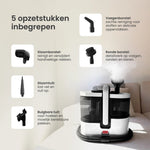 LuxeSteam Pro in gebruik