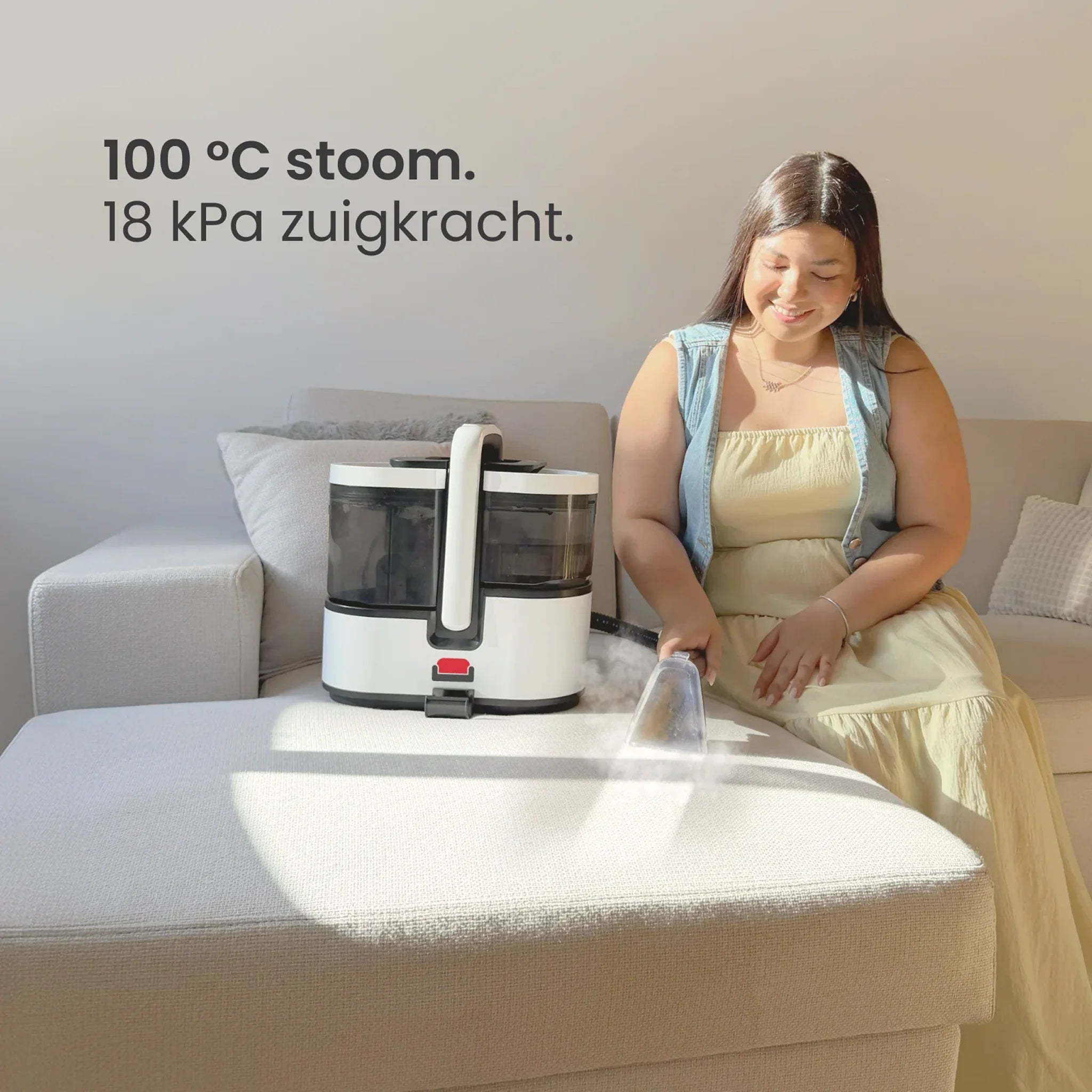 LuxeSteam Pro dubbele tank
