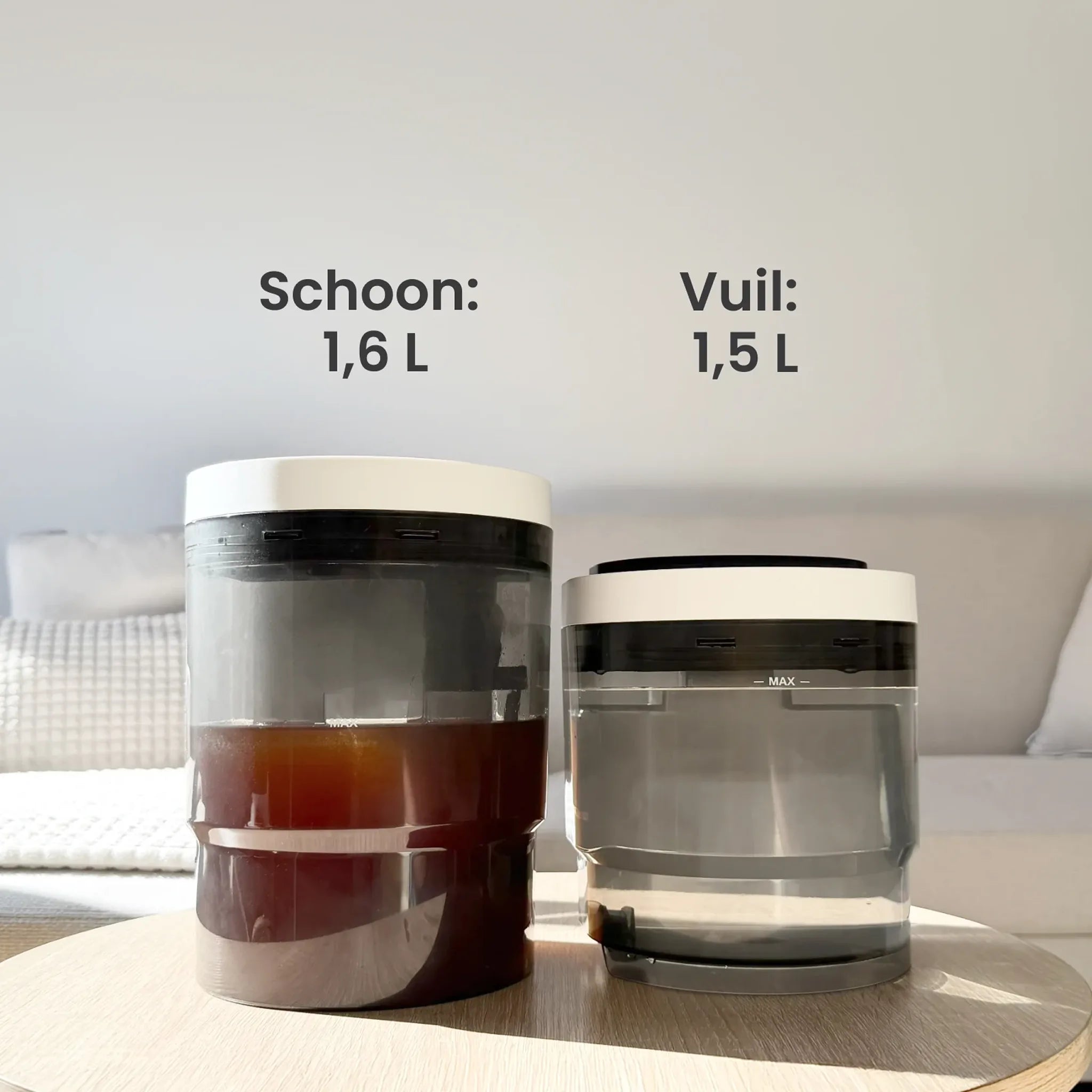 LuxeSteam Pro zuigfunctie